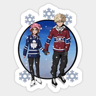 kacchako hockey Sticker